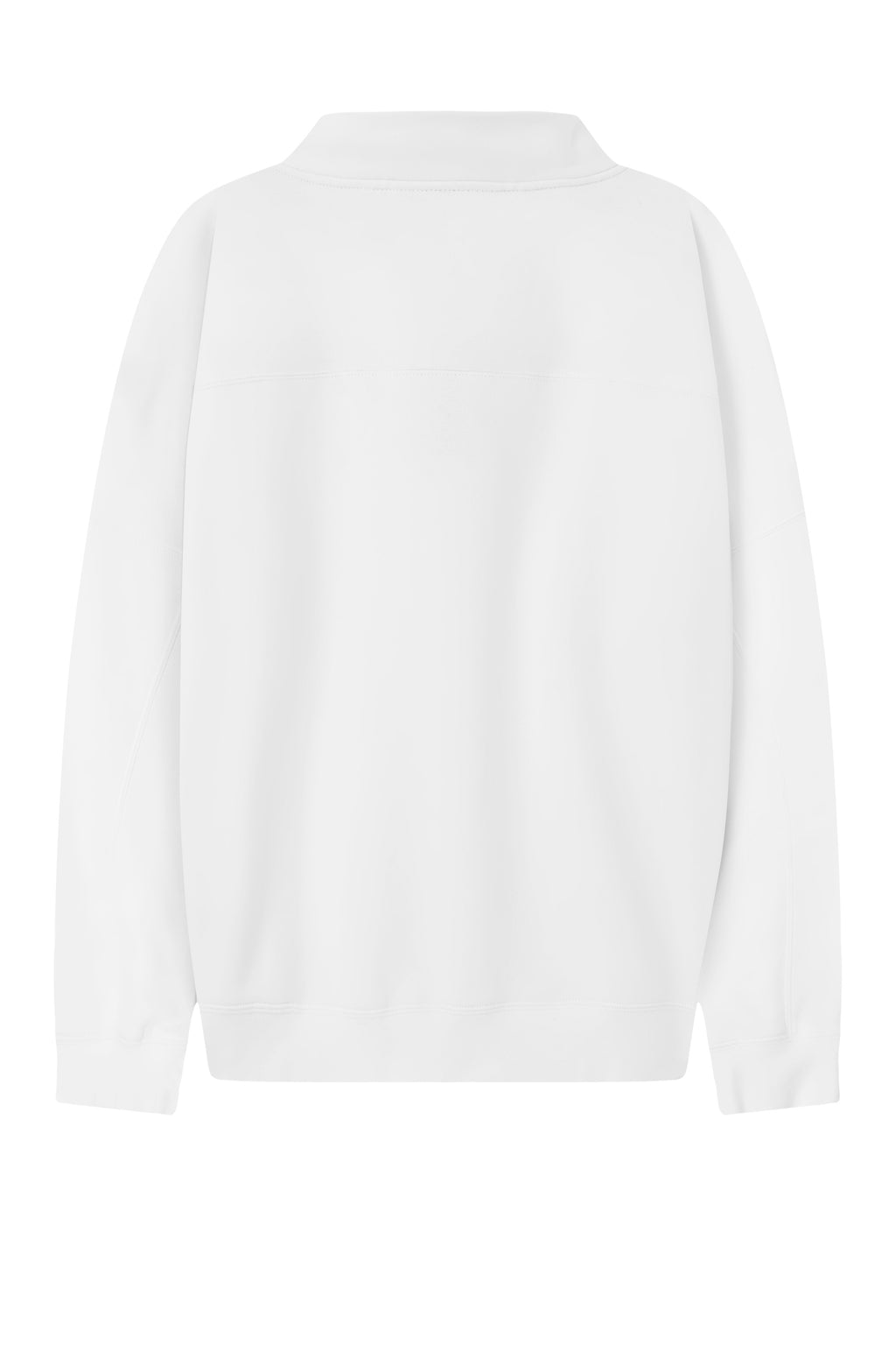 La Forbie Áo sweatshirt nam vải nỉ khóa kéo 1/4, túi kangaroo