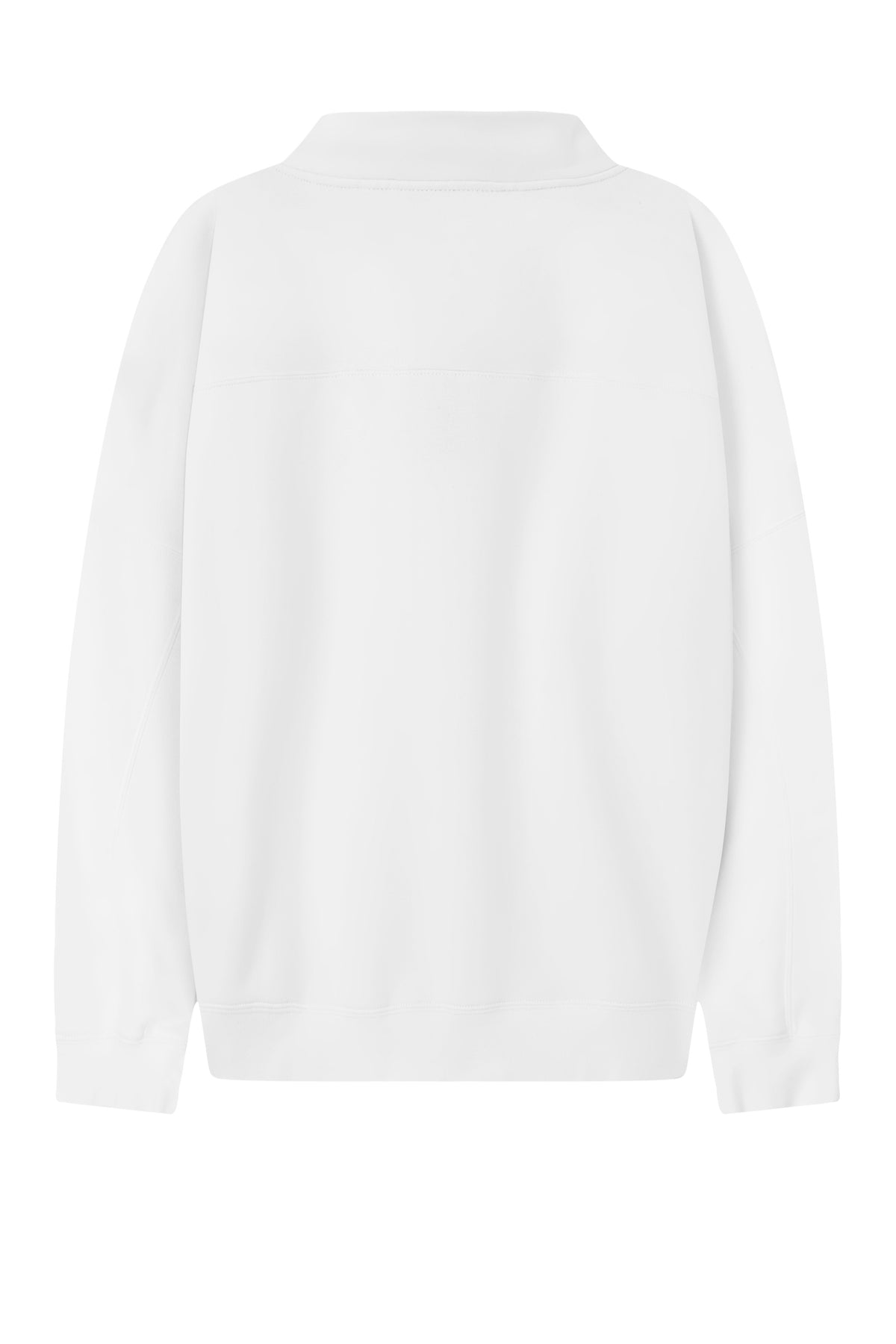 La Forbie Áo sweatshirt nam vải nỉ khóa kéo 1/4, túi kangaroo