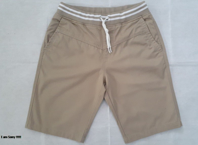 Zennio Quần short nam cotton lưng bo gân