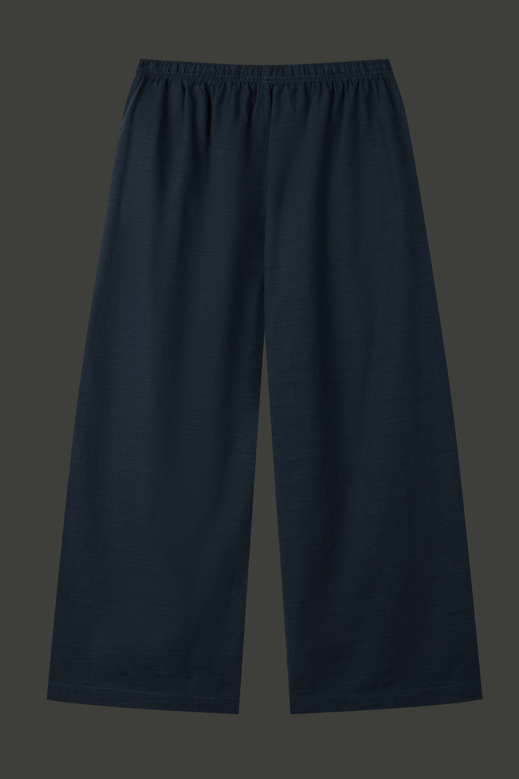 La Forbie Women's Linen Viscose Wide Leg Drawstring Pants