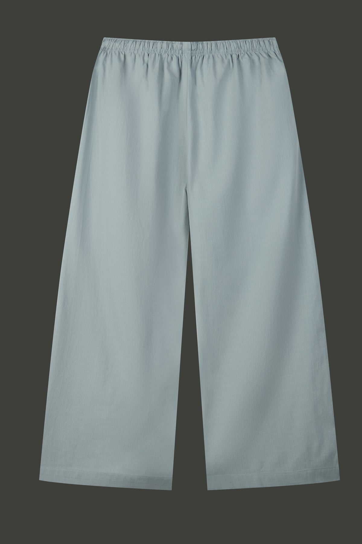 La Forbie Women's Linen Viscose Wide Leg Drawstring Pants