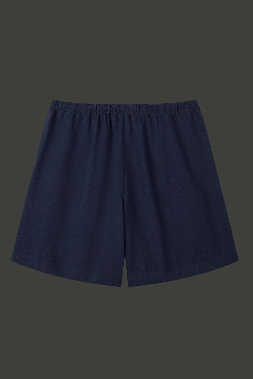 La Forbie Women's Linen Blend Relaxed Drawstring Shorts