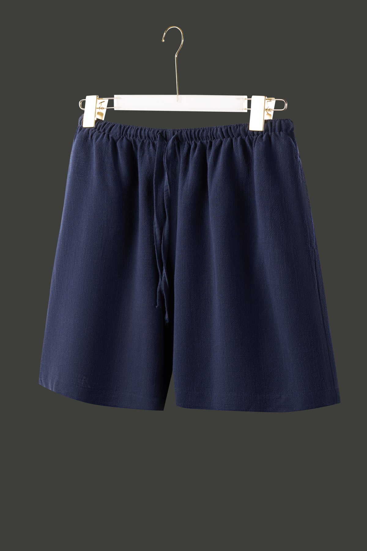 La Forbie Women's Linen Blend Relaxed Drawstring Shorts