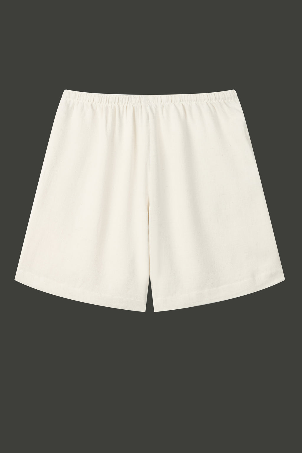 La Forbie Women's Linen Blend Relaxed Drawstring Shorts