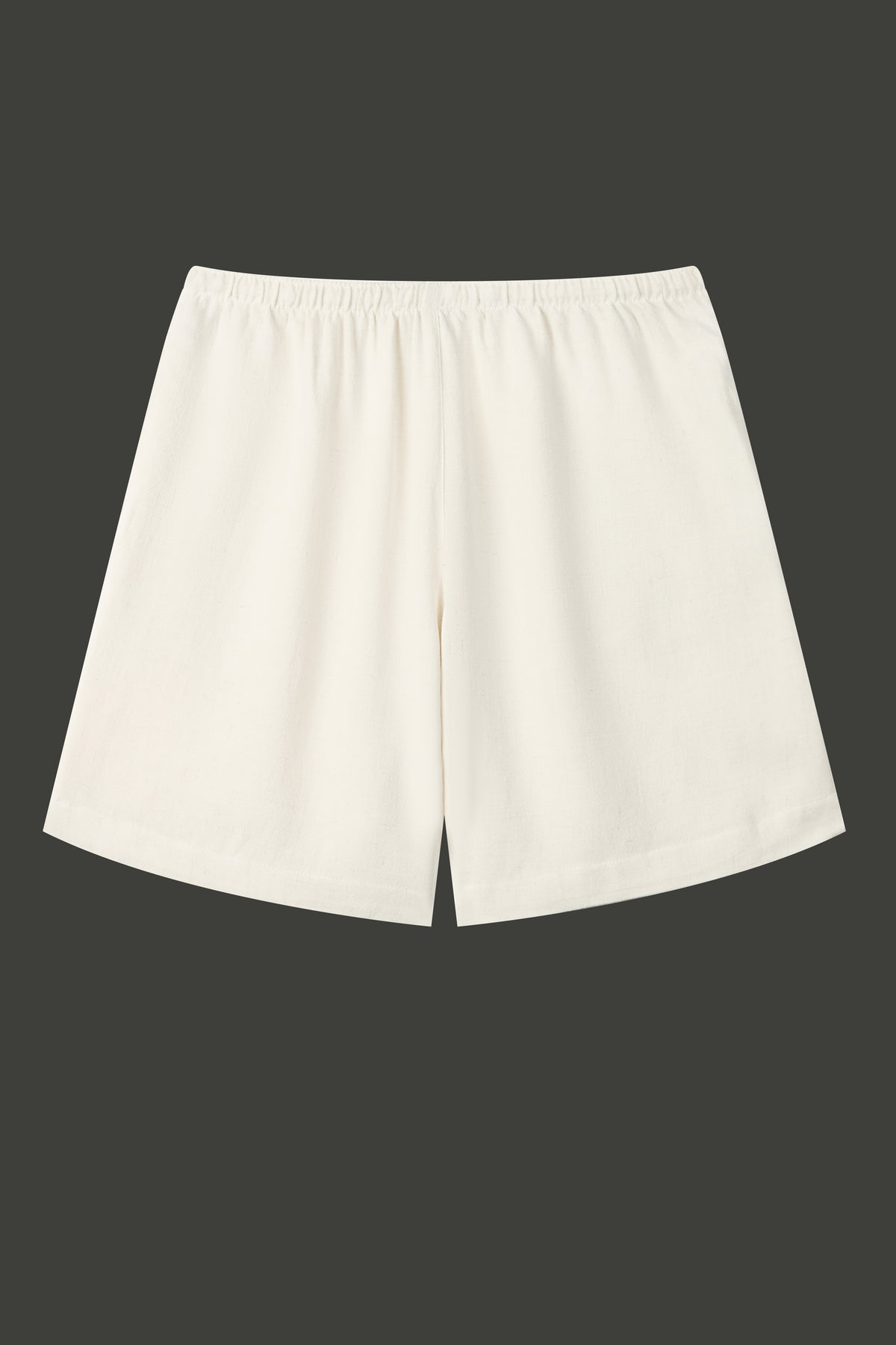 La Forbie Women's Linen Blend Relaxed Drawstring Shorts