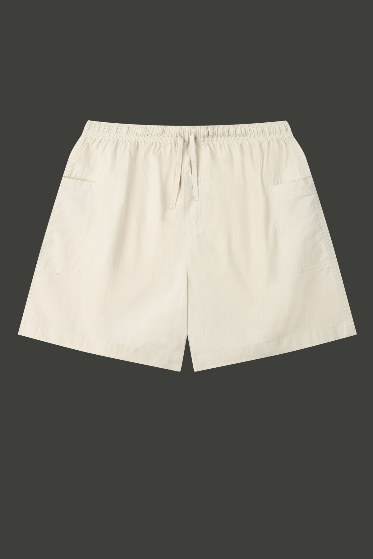La Forbie Women's Nylon Wrap Patch Pocket Drawstring Shorts