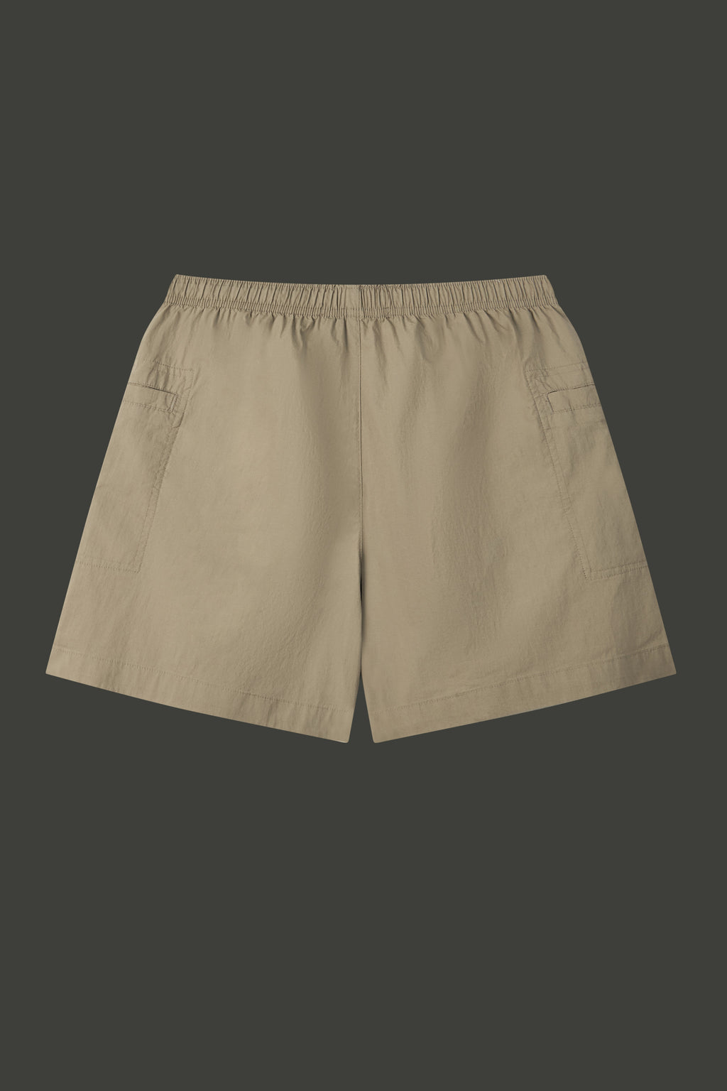La Forbie Women's Nylon Wrap Patch Pocket Drawstring Shorts