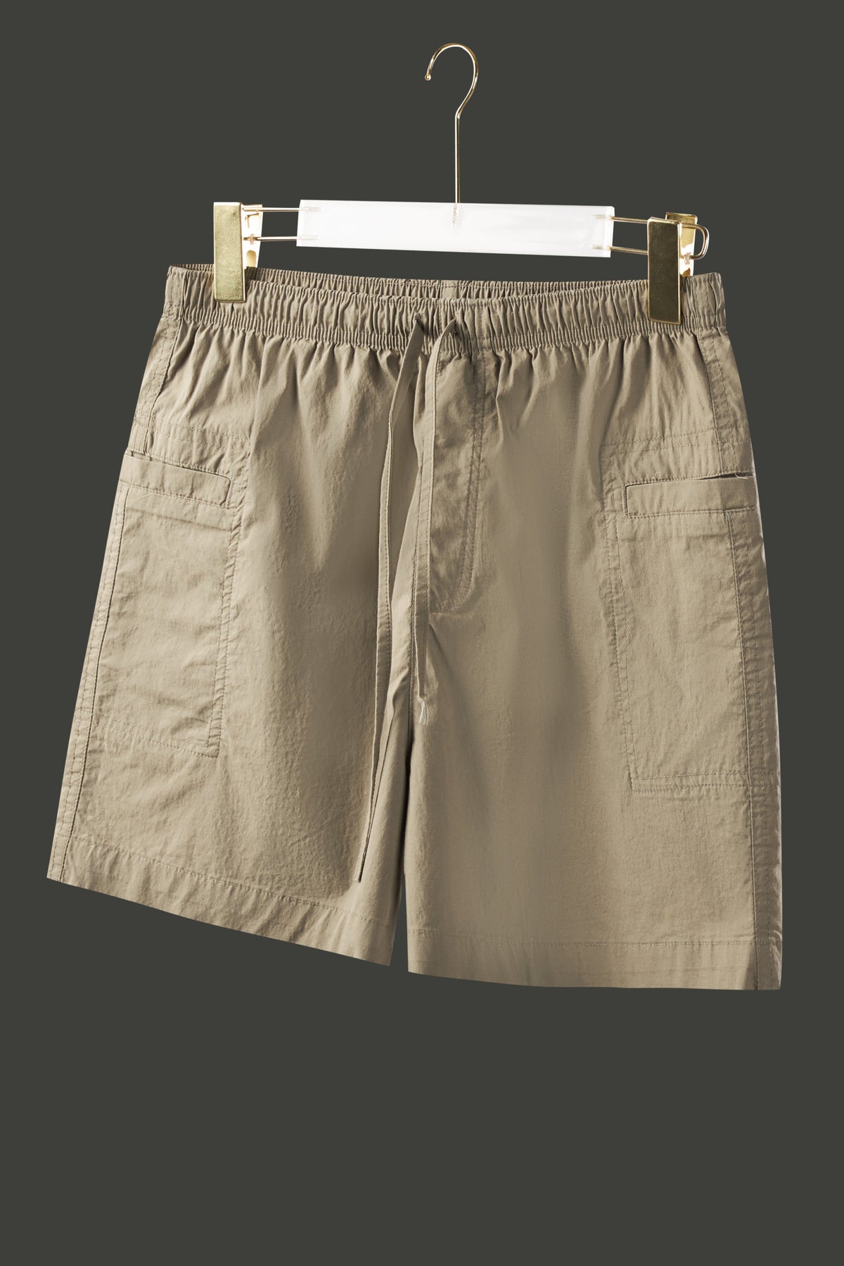 La Forbie Women's Nylon Wrap Patch Pocket Drawstring Shorts