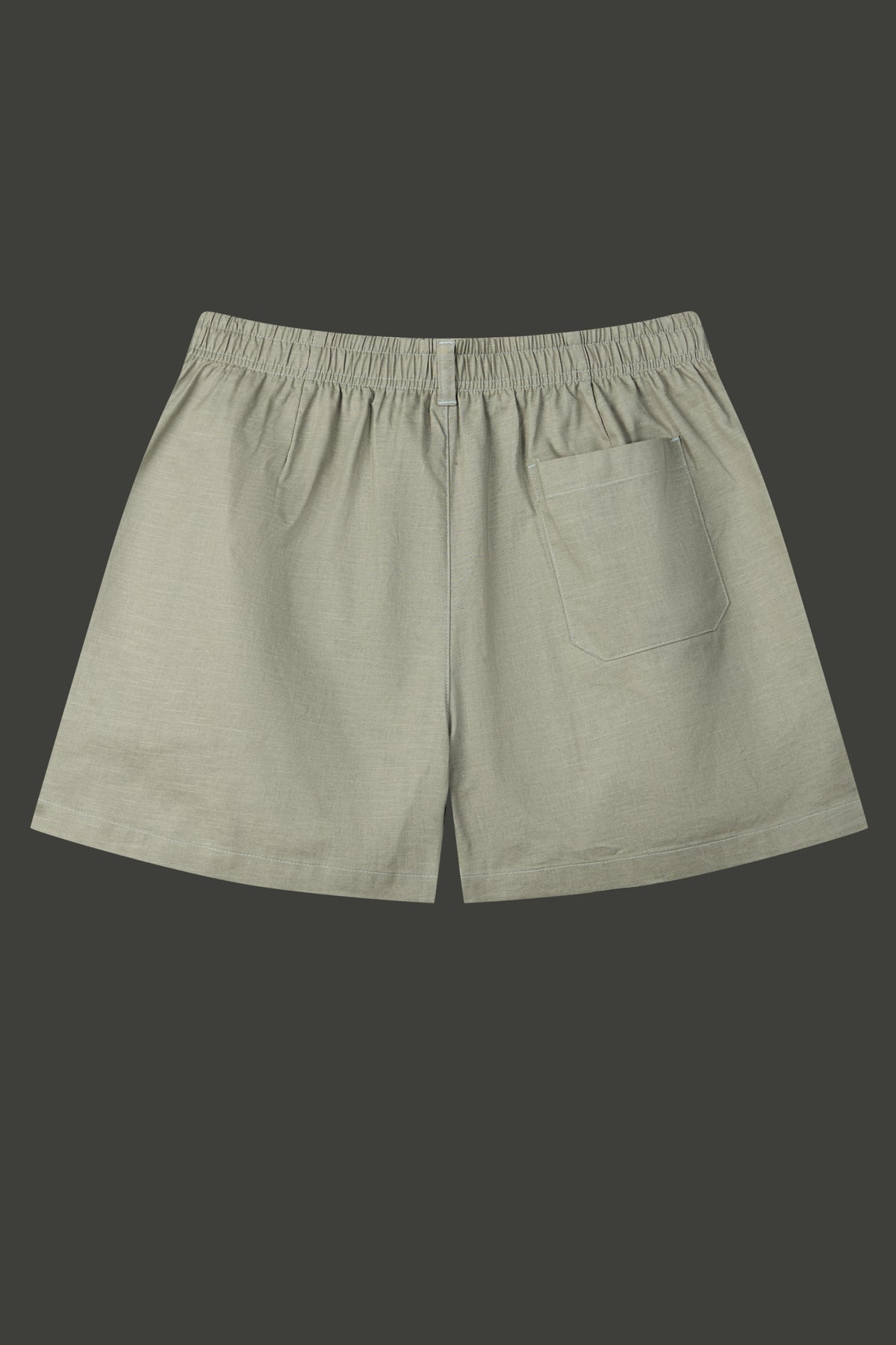 La Forbie Women's Linen Blend Knife Pleat Shorts