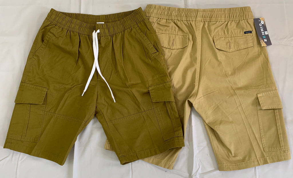 La Forbie Quần Short Cargo Nam Túi Hộp – Đàn Hồi Dây Rút, Nhiều Túi Tiện Lợi