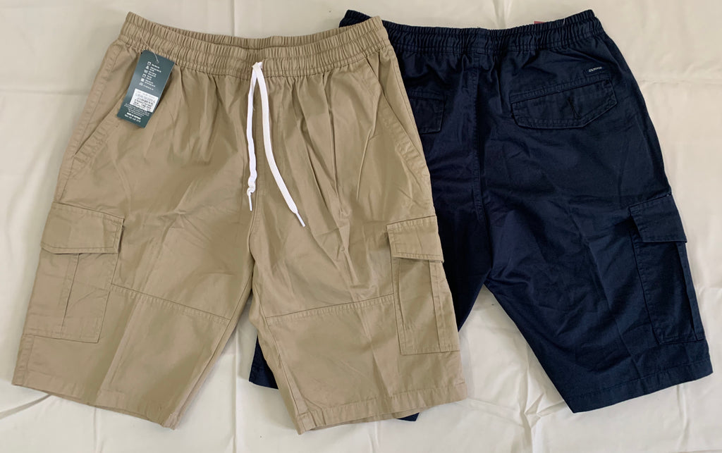 La Forbie Quần Short Cargo Nam Túi Hộp – Đàn Hồi Dây Rút, Nhiều Túi Tiện Lợi
