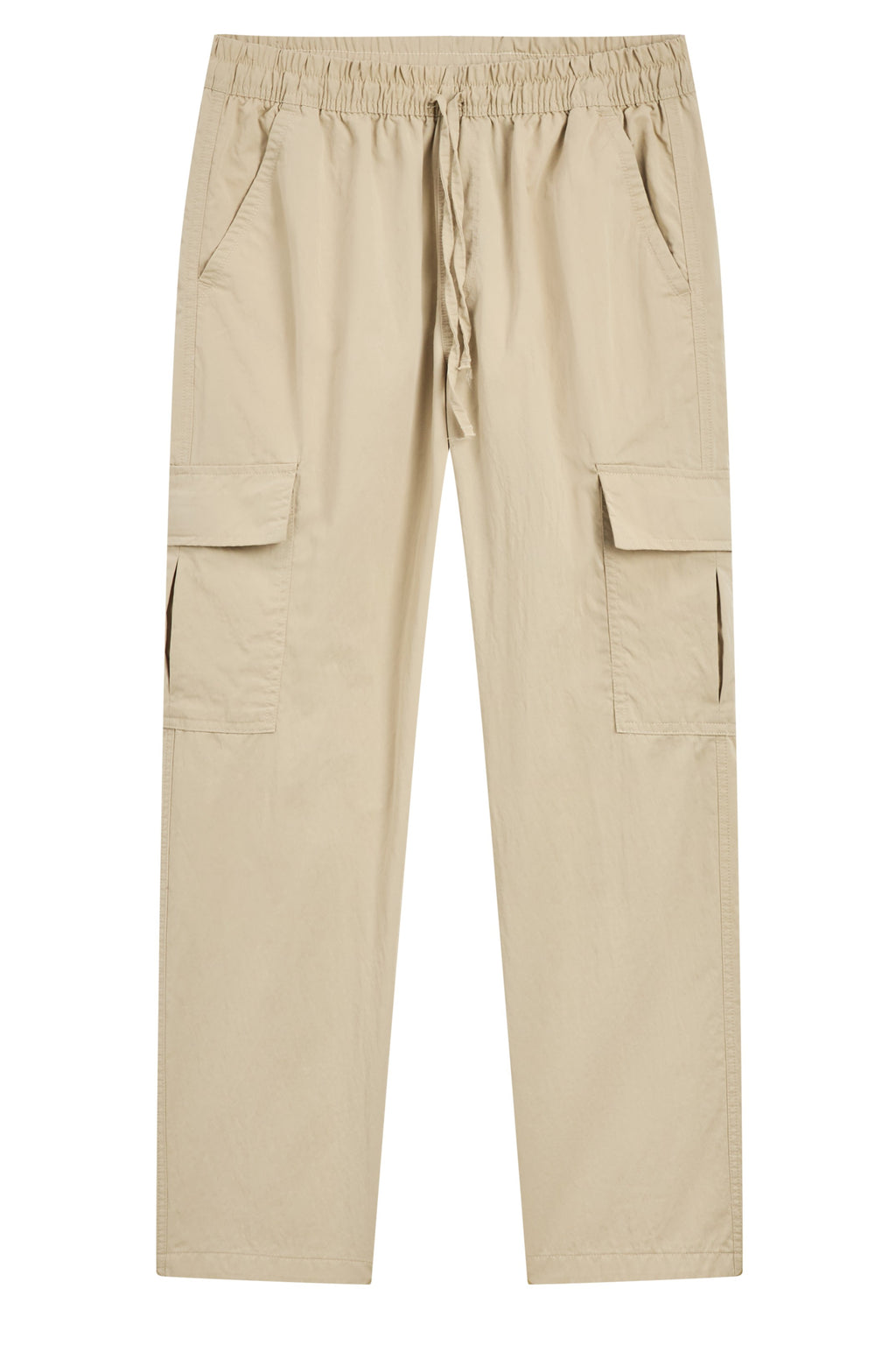 La Forbie Men’s Straight-Leg Cargo Jogger Pants with Elastic Waist