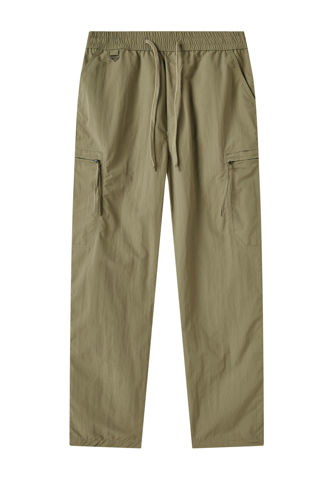 La Forbie men’s nylon cargo pants with zippered pockets