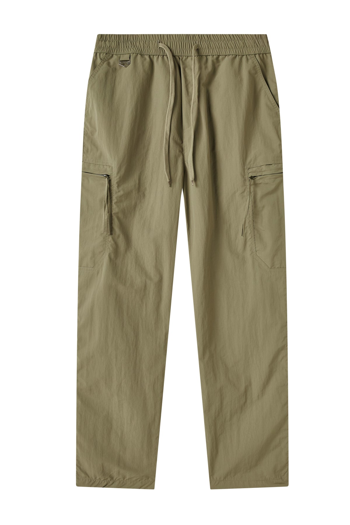La Forbie men’s nylon cargo pants with zippered pockets