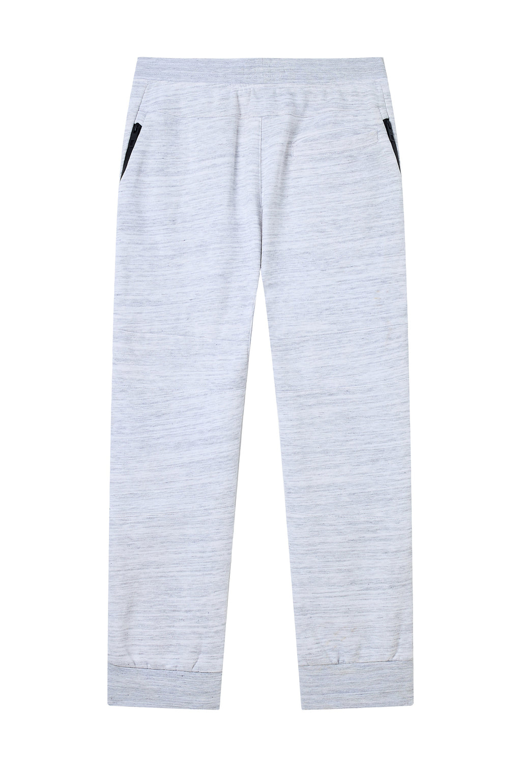 La Forbie Men’s Jogger Pants with Diagonal Zip Pockets