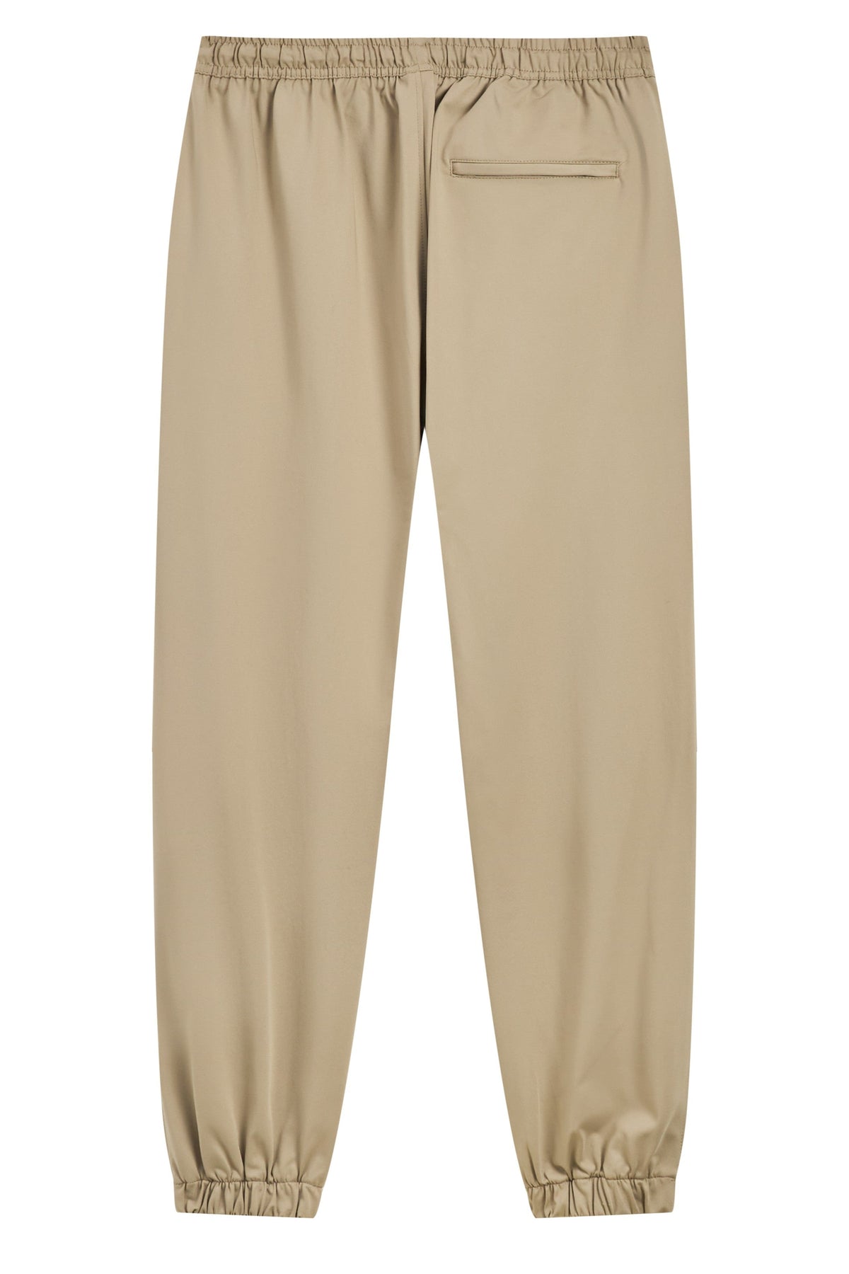 La Forbie polyester jogger pants with elasticated hem and back welt pocket