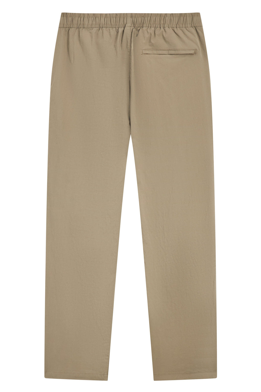 La Forbie straight-leg cotton jogger pants with back welt pocket