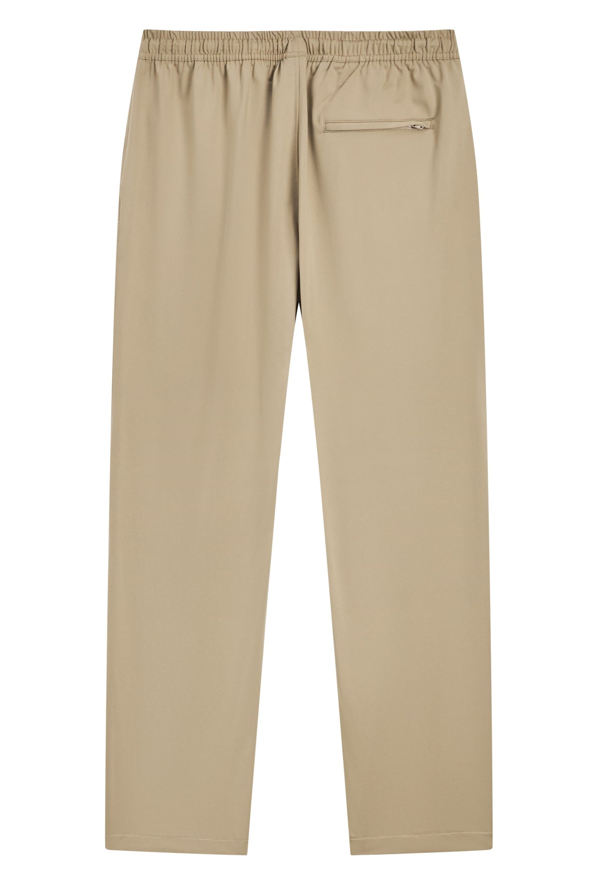 La Forbie straight-leg polyester jogger pants with back zip welt pocket