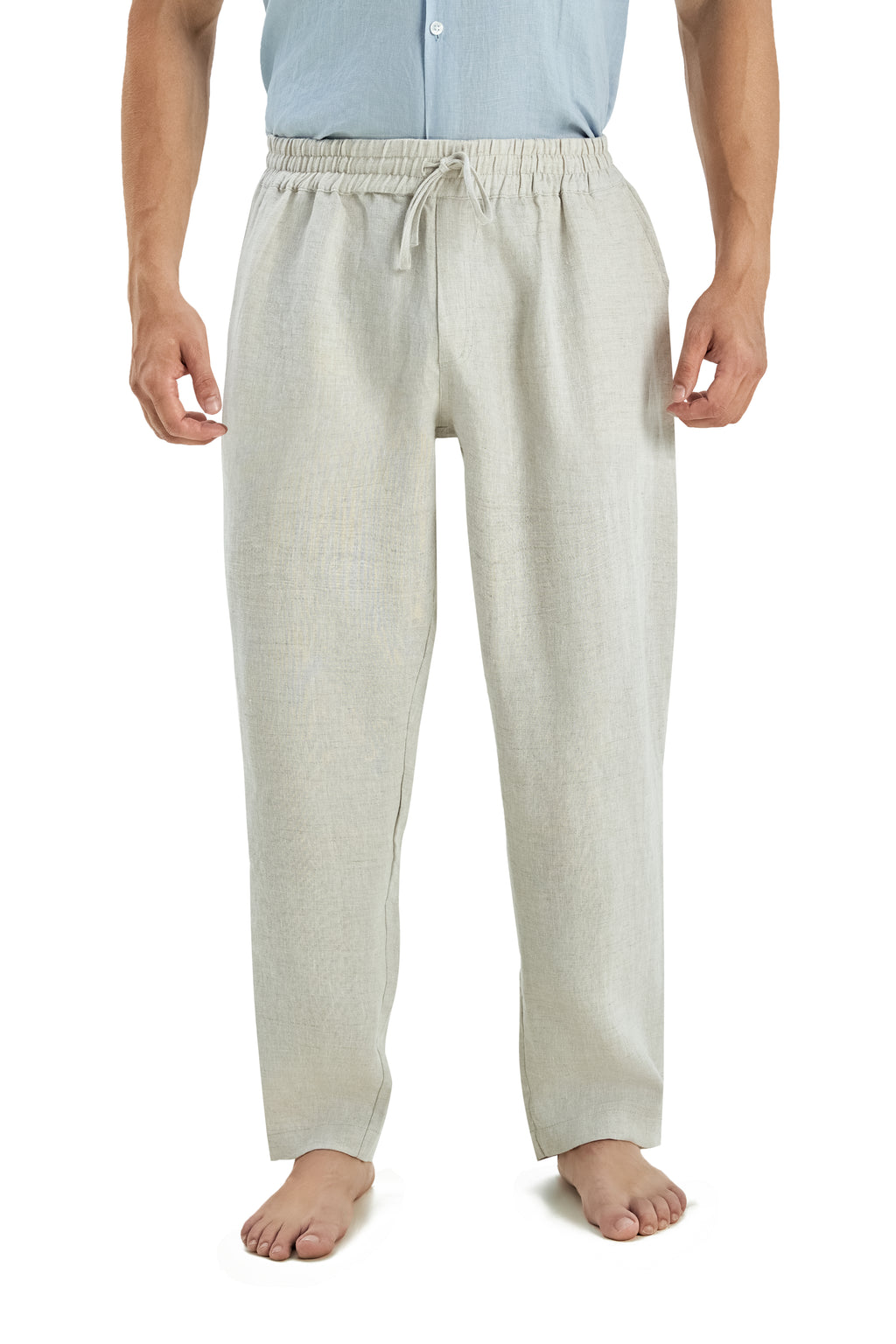 La Forbie Men’s Casual Linen Pants