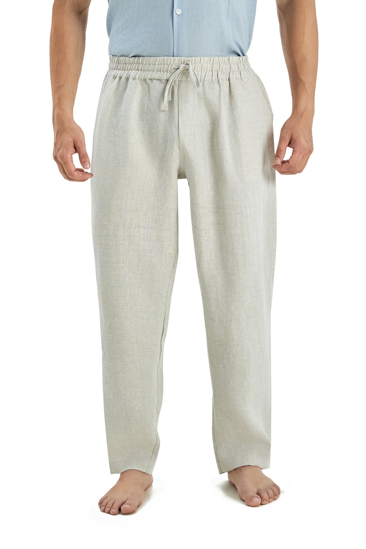 La Forbie Men’s Casual Linen Pants