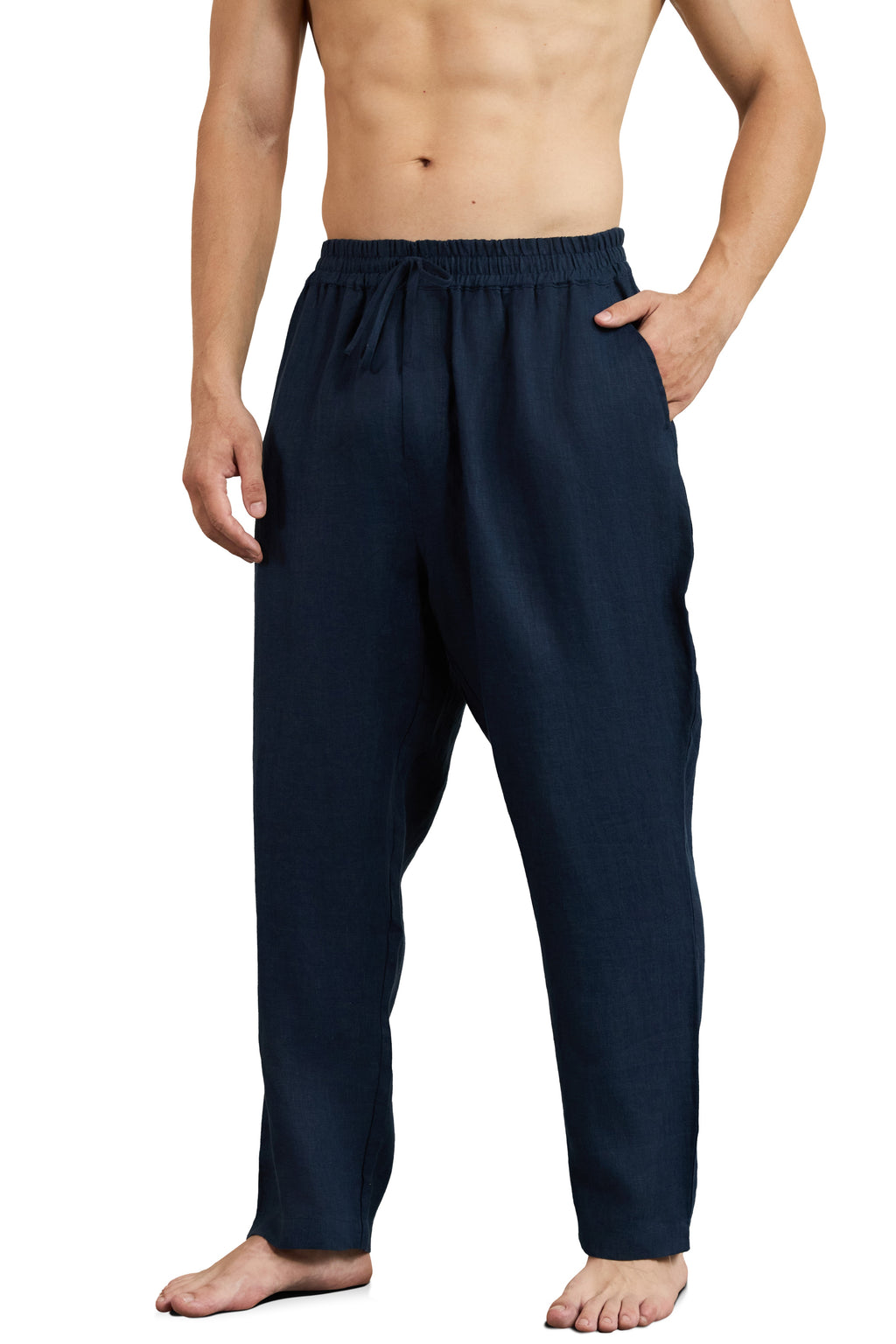 La Forbie Men’s Casual Linen Pants