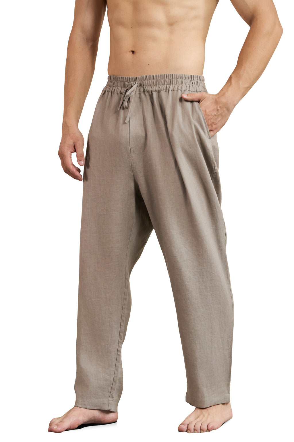 La Forbie Men’s Casual Linen Pants