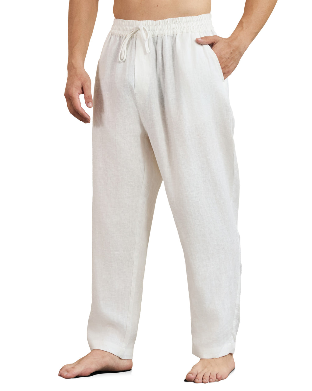 La Forbie Men’s Casual Linen Pants