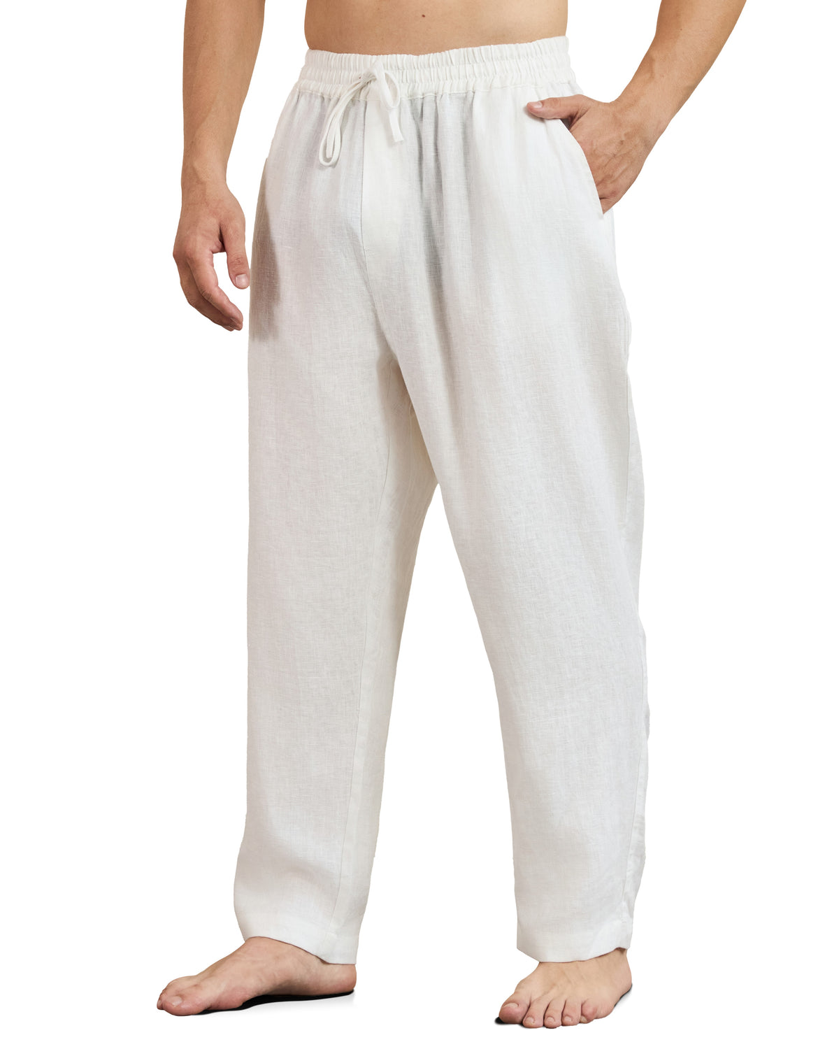 La Forbie Men’s Casual Linen Pants