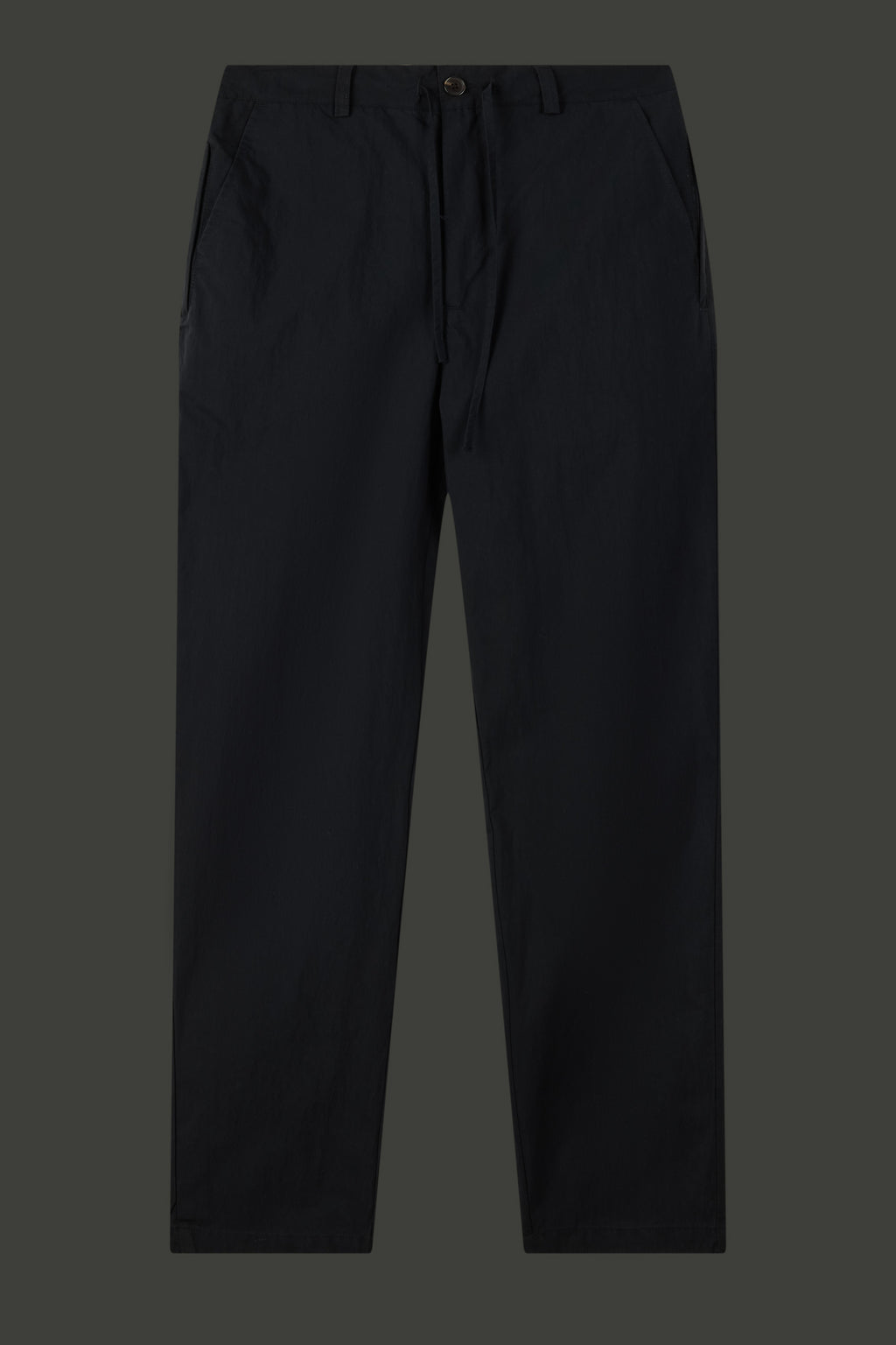 La Forbie Men's Relaxed Belted Elastic Pants with Layered Pockets