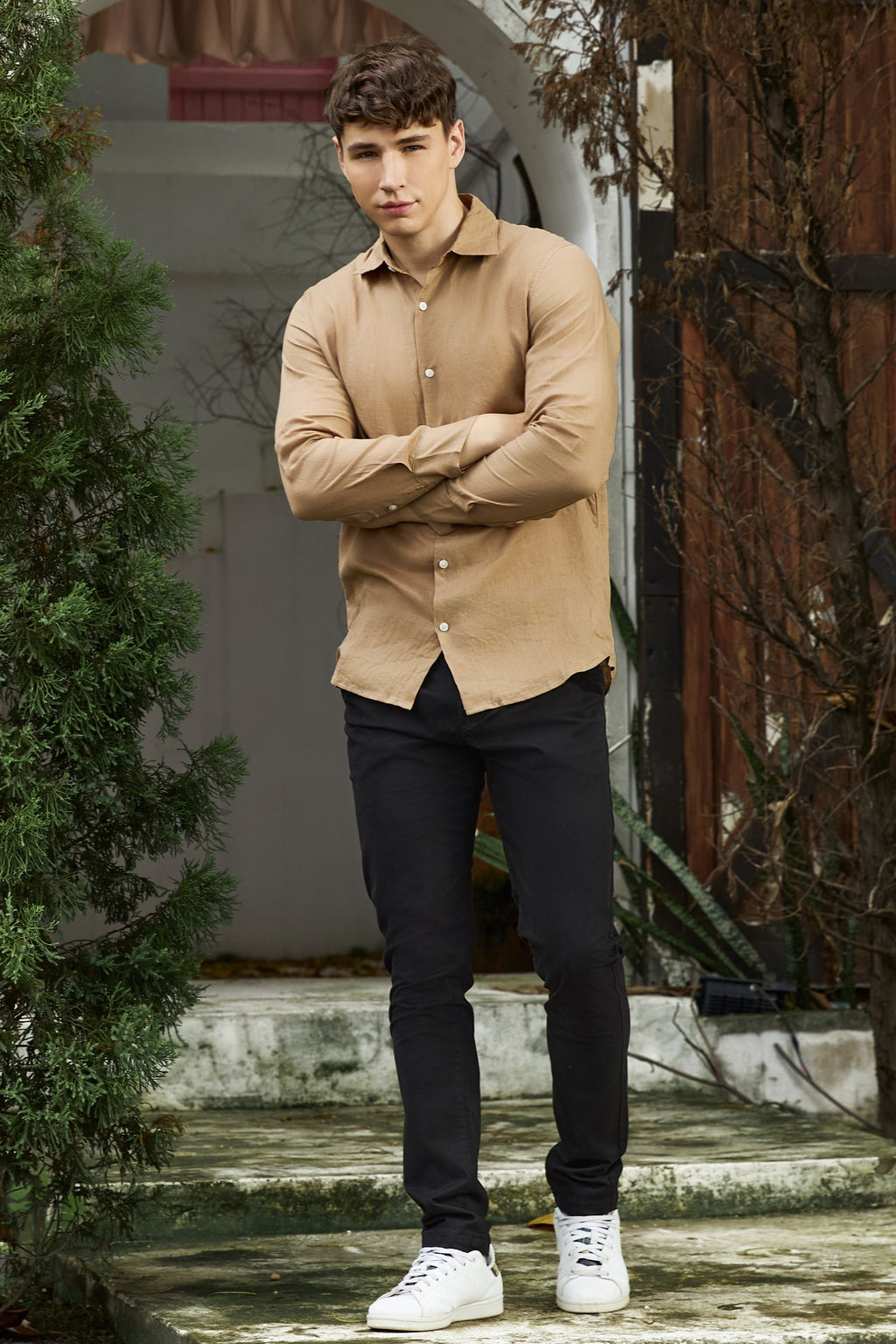 La Forbie Men’s Slim Fit Chino Pants
