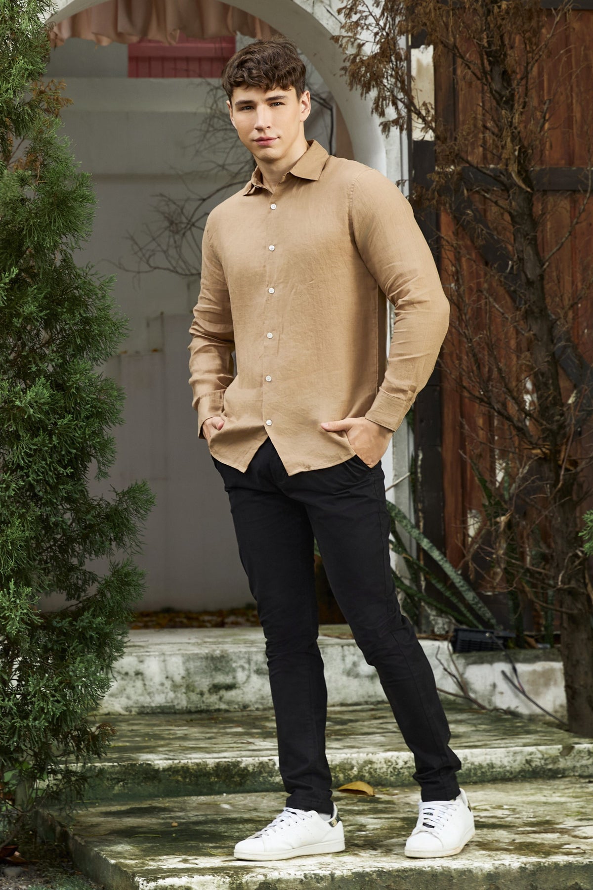 La Forbie Men’s Slim Fit Chino Pants