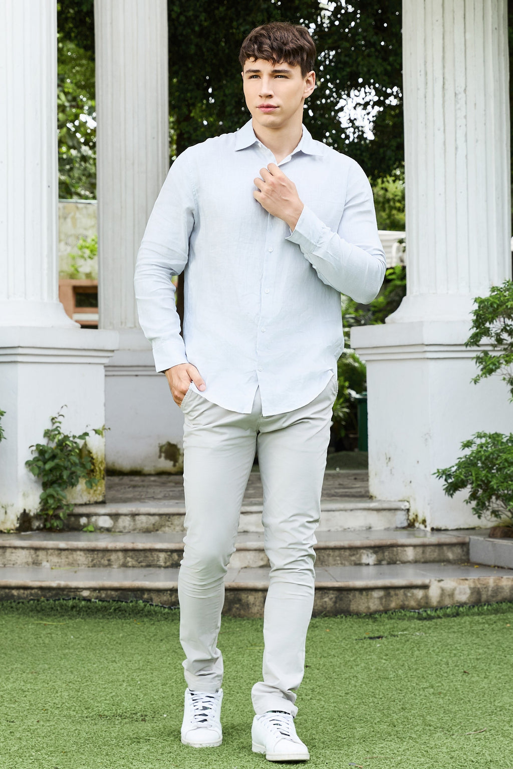 La Forbie Men’s Slim Fit Chino Pants