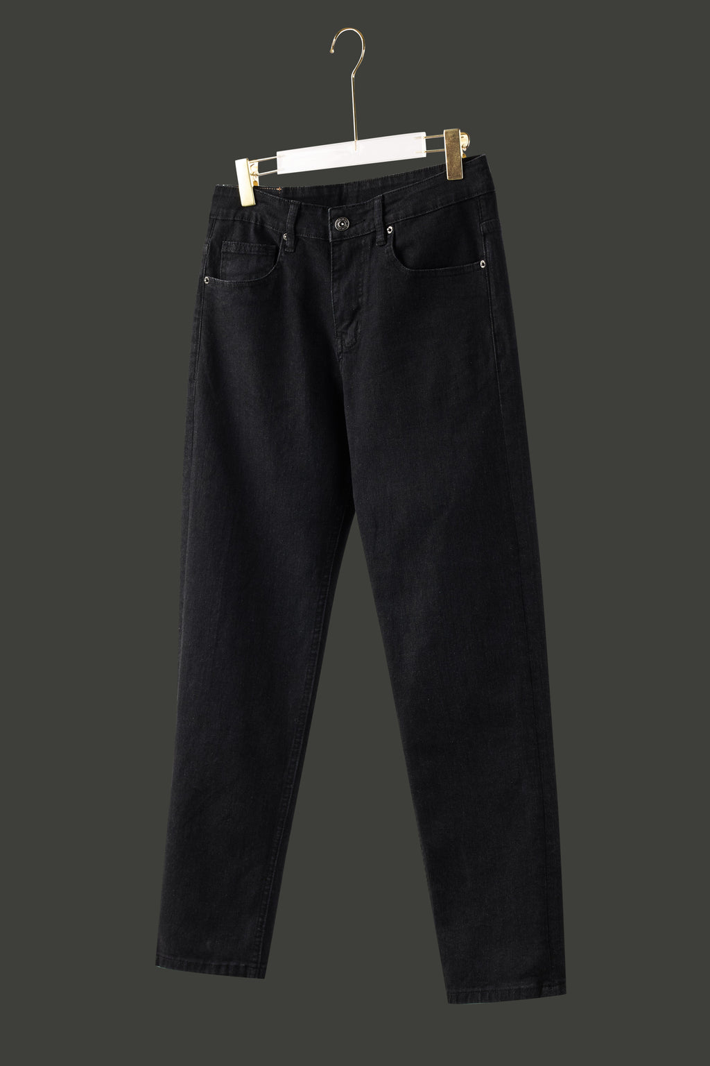 La Forbie Men's Stretch Slim Straight Jeans