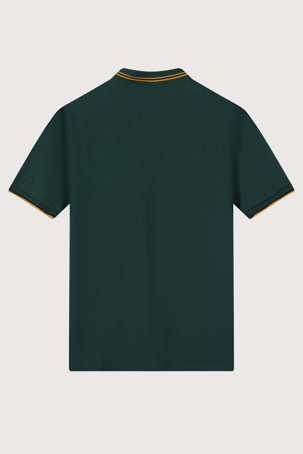 La Forbie Men’s Polo with Flat-Knit Collar