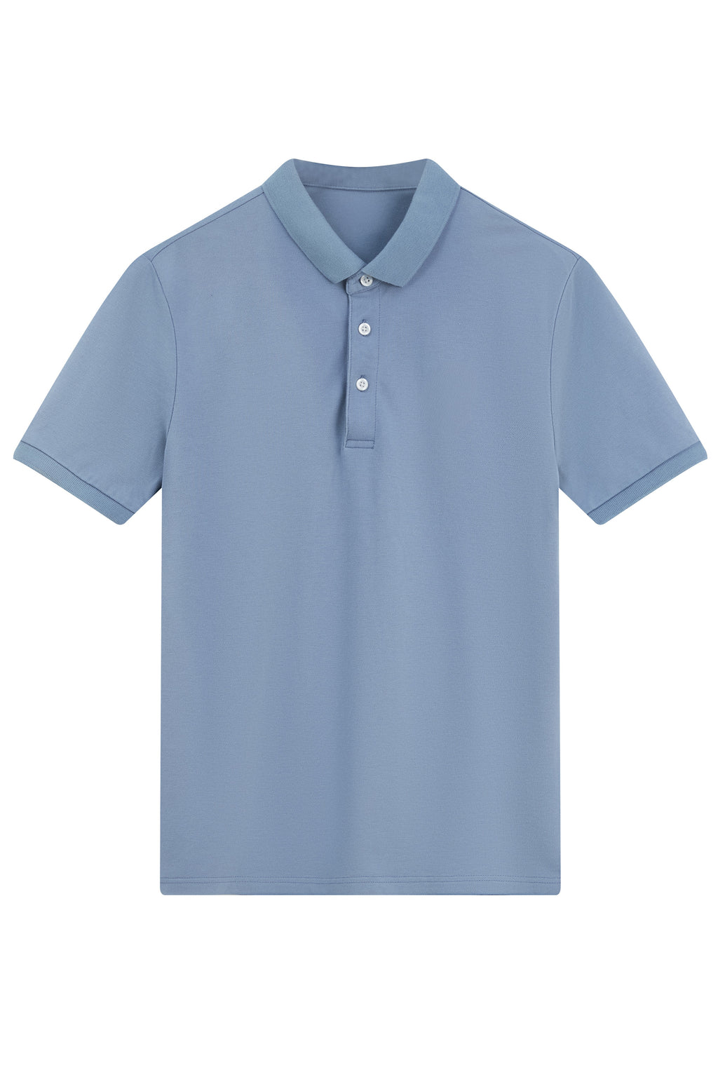 La Forbie Men’s Polo with Spread Collar