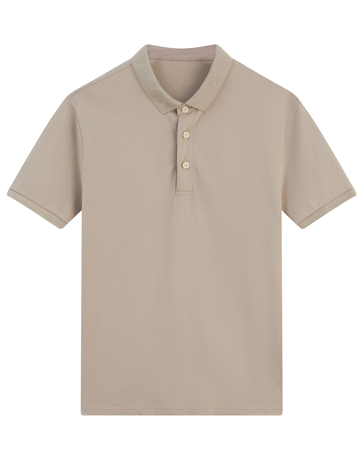La Forbie Men’s Polo with Spread Collar