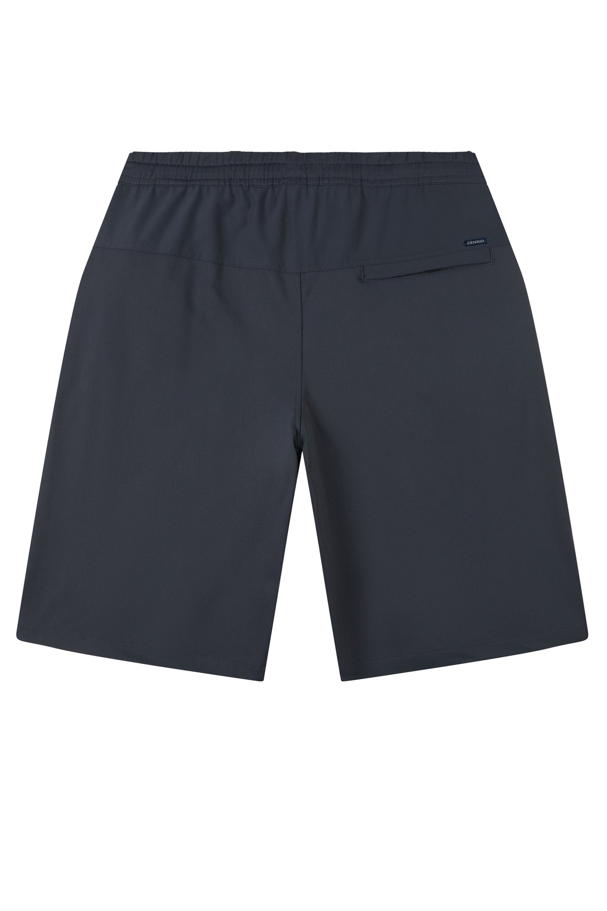 La Forbie Quần Short Nam Vải Dệt Trơn Co Giãn – Phong Cách Casual, Túi Mổ Sau