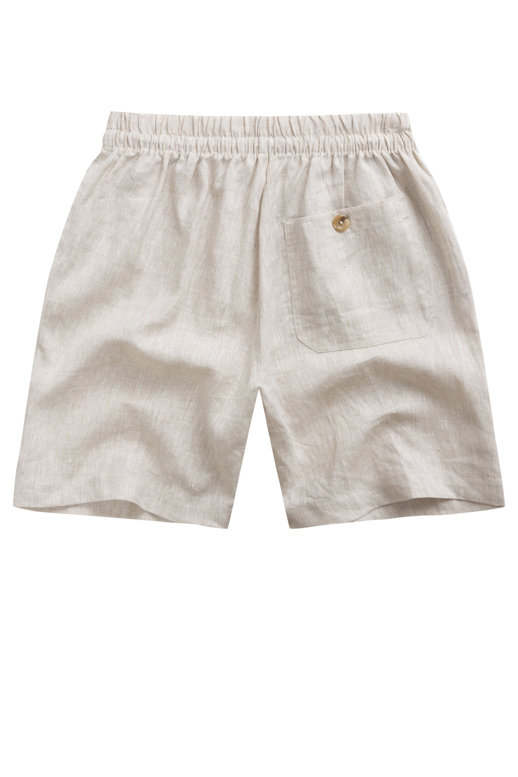 La Forbie Quần Short Linen Nam – Mát Mẻ, Thoải Mái, Thanh Lịch Tự Nhiên 