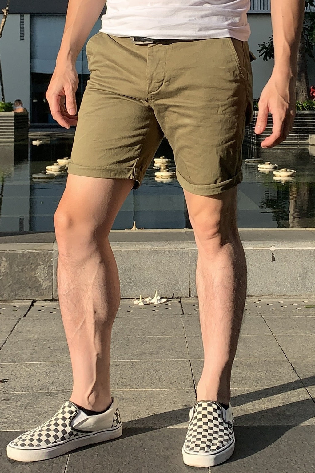 Zennio Quần Short Nam Chino Kaki – Lịch trưng bày, thoải mái, dễ phối