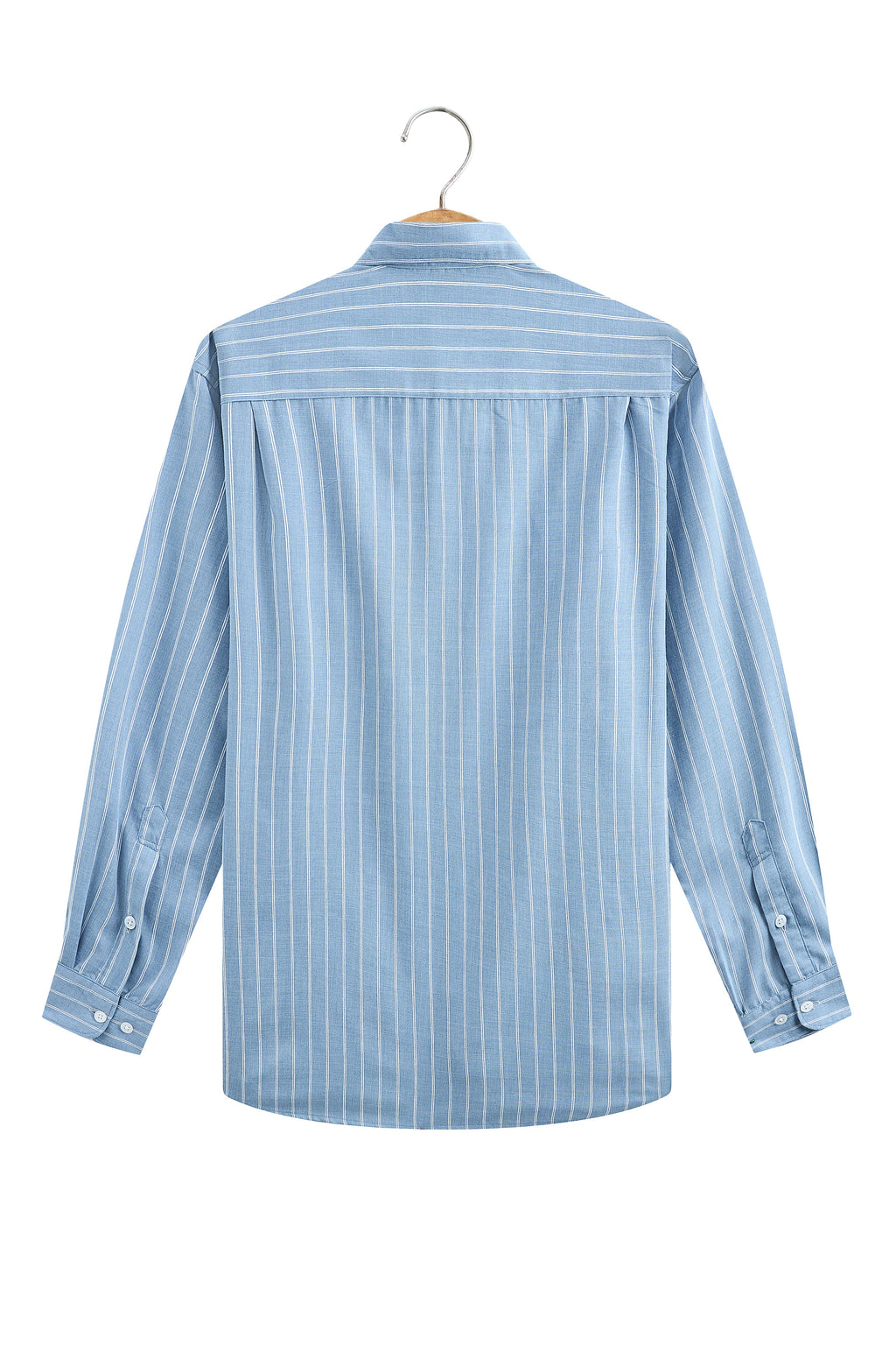 Áo Sơ Mi Nam Dài Tay Sọc Linen Cao Cấp La Forbie