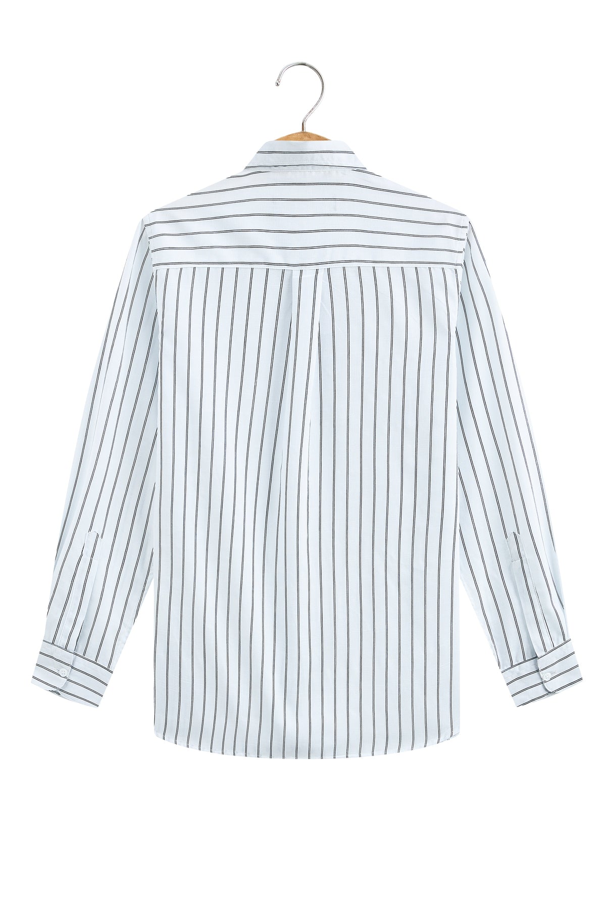 Áo Sơ Mi Nam Dài Tay Sọc Linen Cao Cấp La Forbie