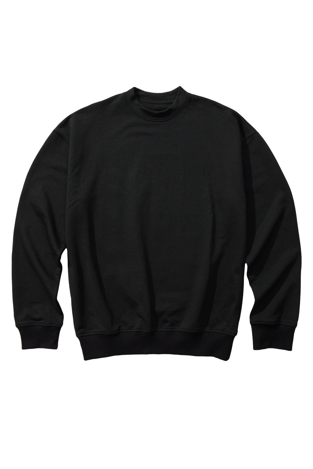 La Forbie Áo sweatshirt nam vải nỉ cổ tròn, dáng pullover