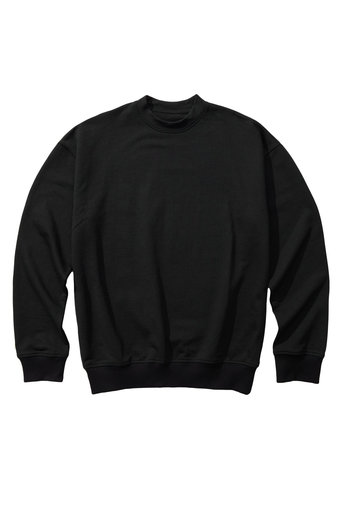 La Forbie Áo sweatshirt nam vải nỉ cổ tròn, dáng pullover