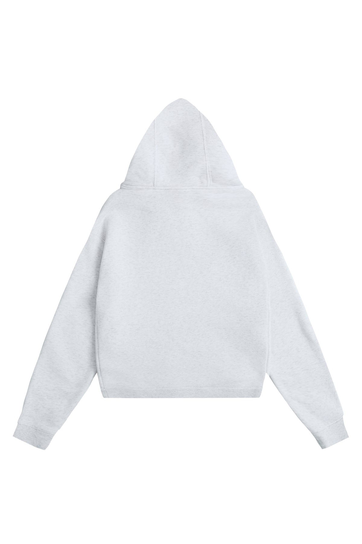 La Forbie Áo hoodie nam vải nỉ dáng pullover, túi khóa kéo