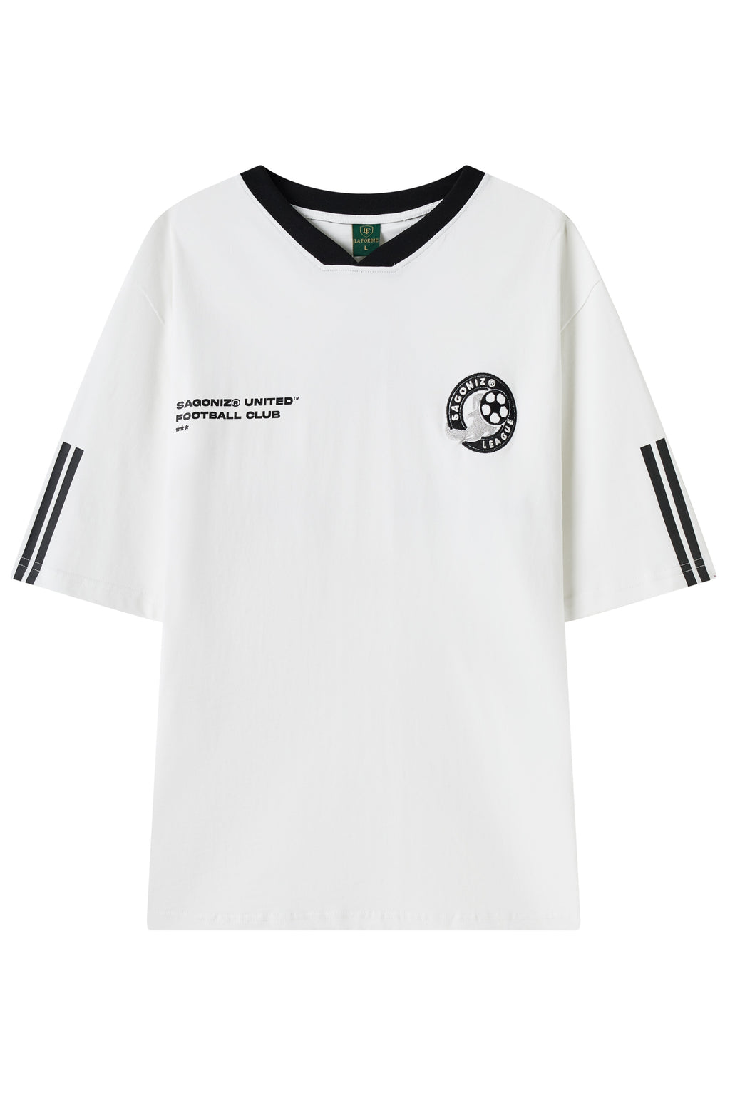 La Forbie Áo Thun Nam Cổ Raglan In SGNIZ – Phong Cách Graphic Hiện Đại