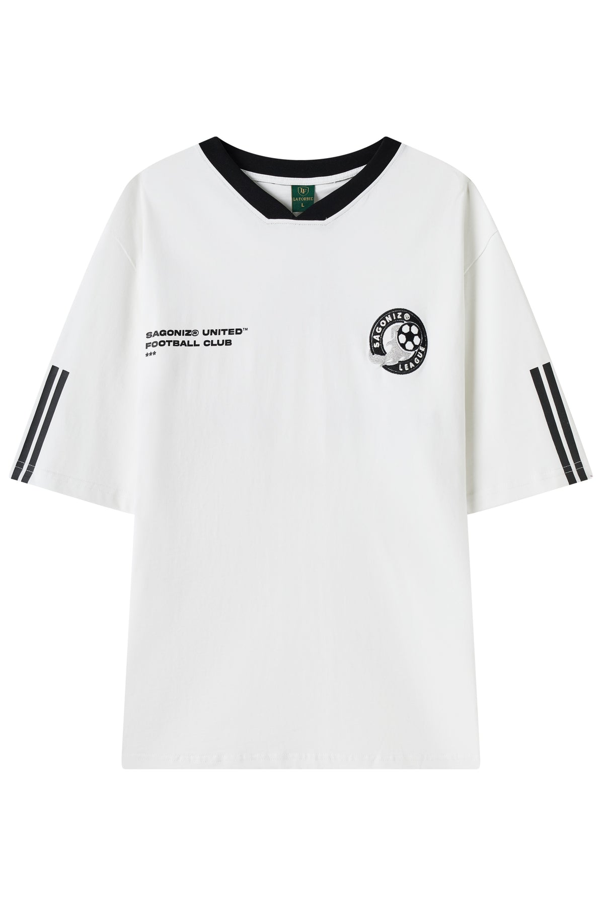 La Forbie Áo Thun Nam Cổ Raglan In SGNIZ – Phong Cách Graphic Hiện Đại
