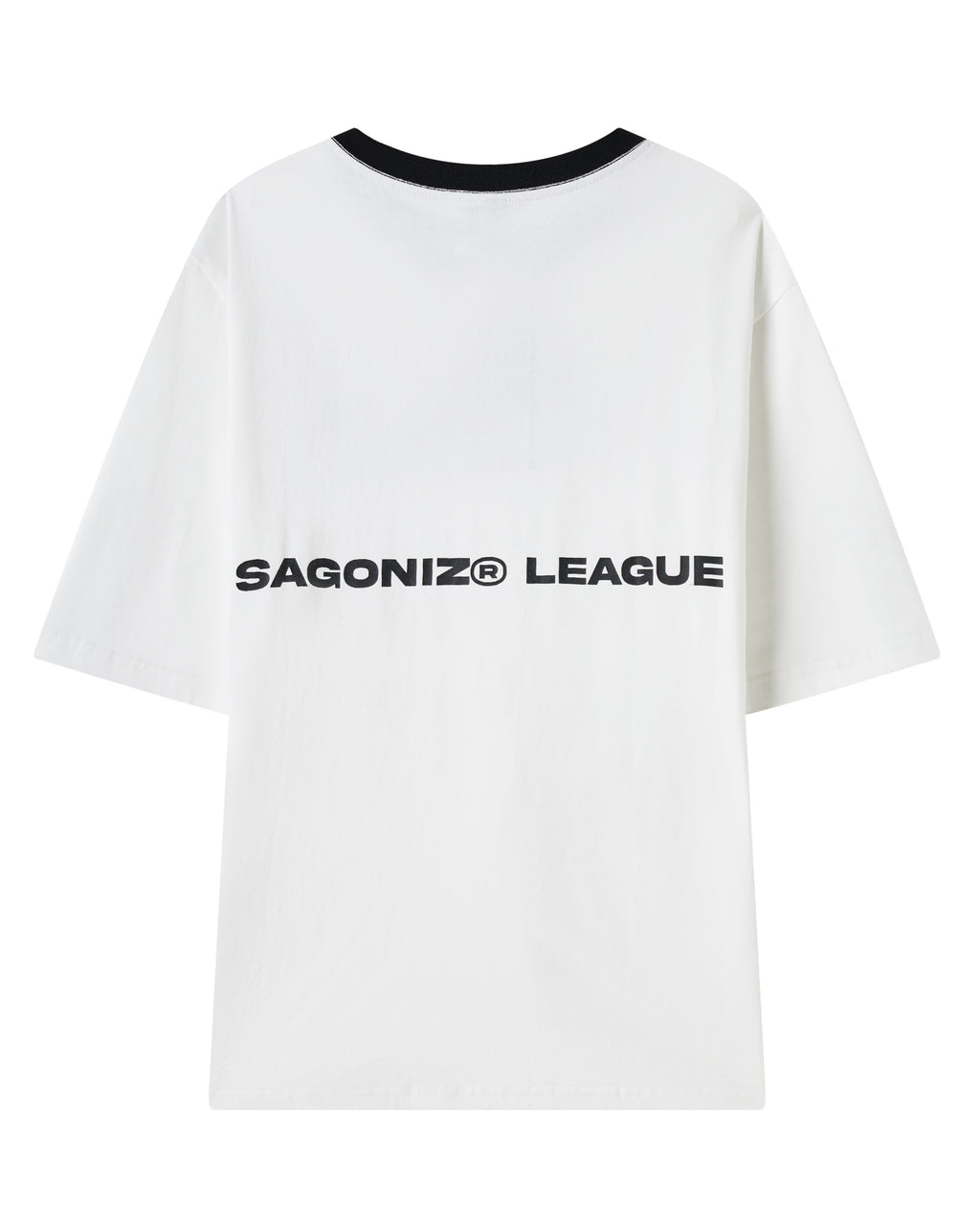 La Forbie Áo Thun Nam Cổ Raglan In SGNIZ – Phong Cách Graphic Hiện Đại