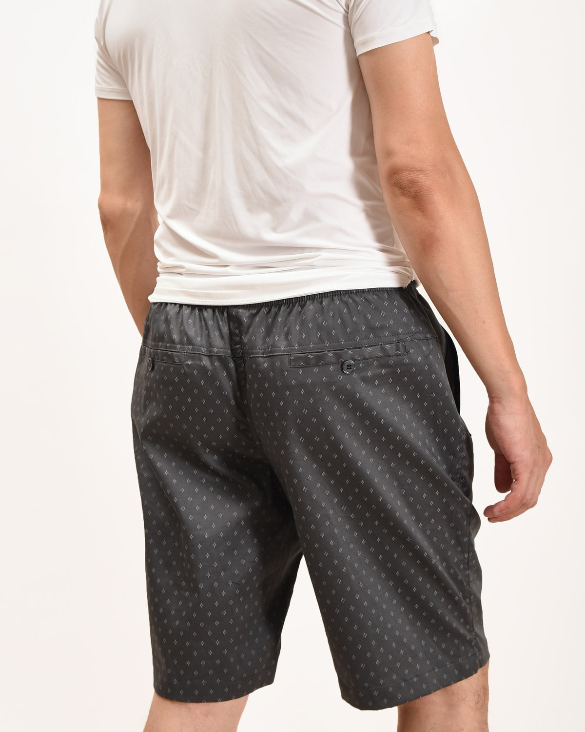 Zennio quần short nam casual túi trước khóa kéo đôi