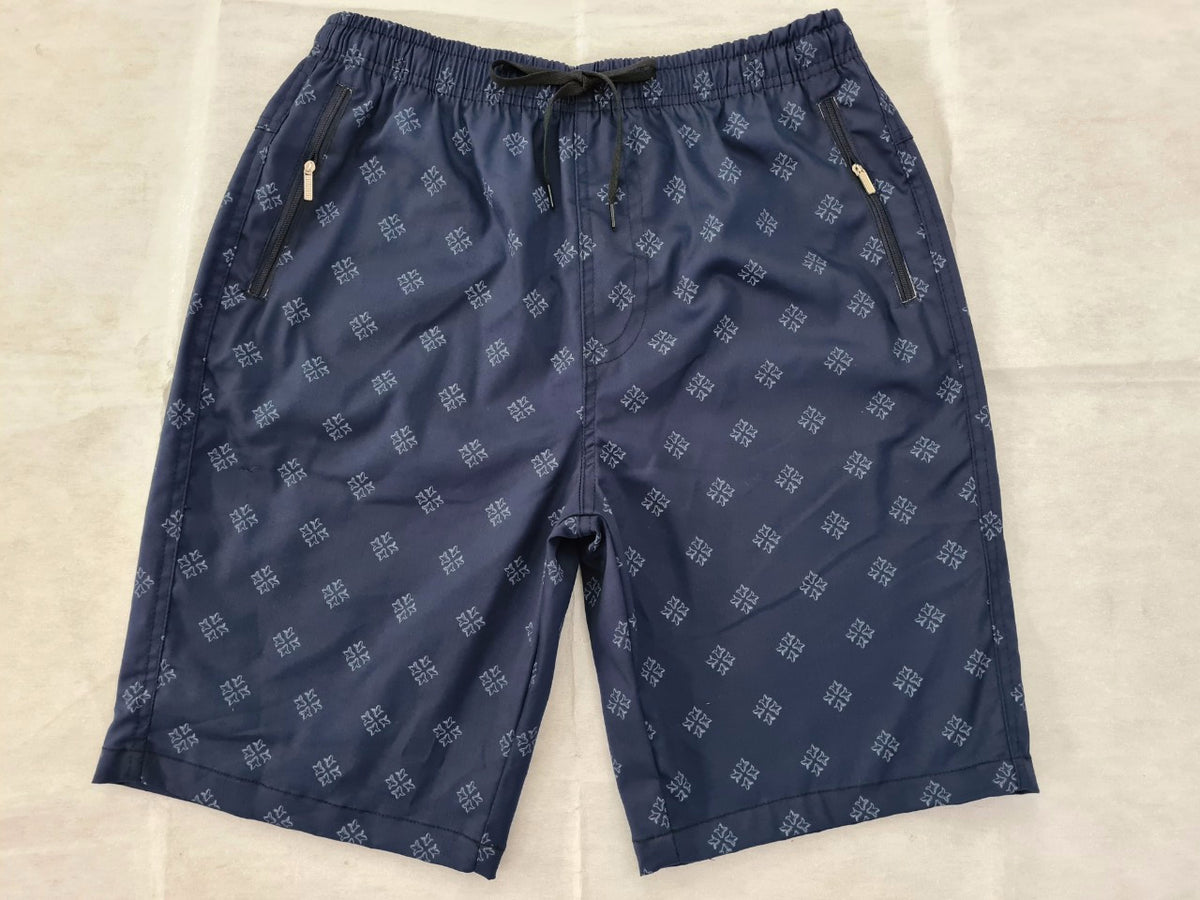 Zennio quần short nam casual túi trước khóa kéo đôi