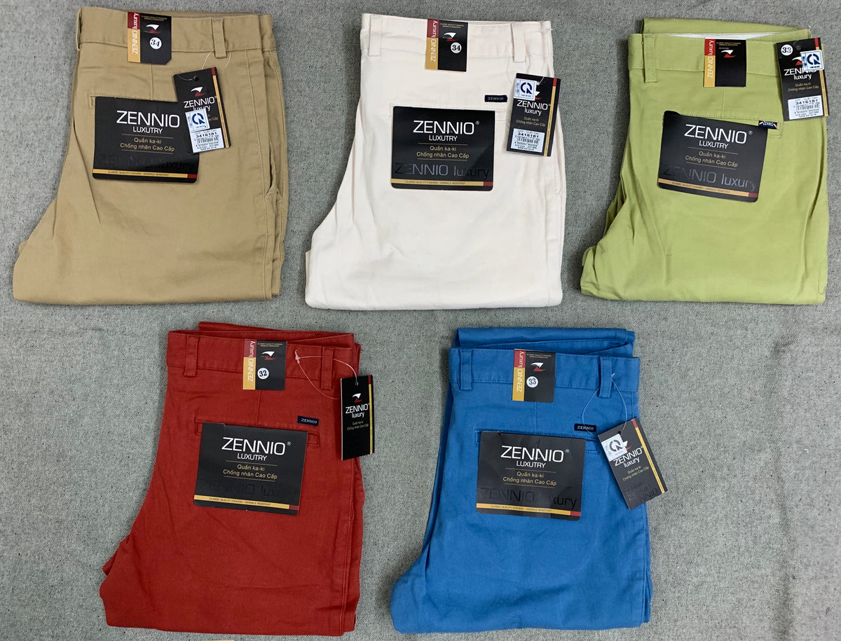 Zennio quần kaki ôm trẻ trung Zennio –phong cách slim-fit cho nam hiện đại